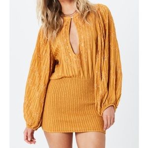 BRAND NEW JENS PIRATE BOOTY ONYX MINI DRESS